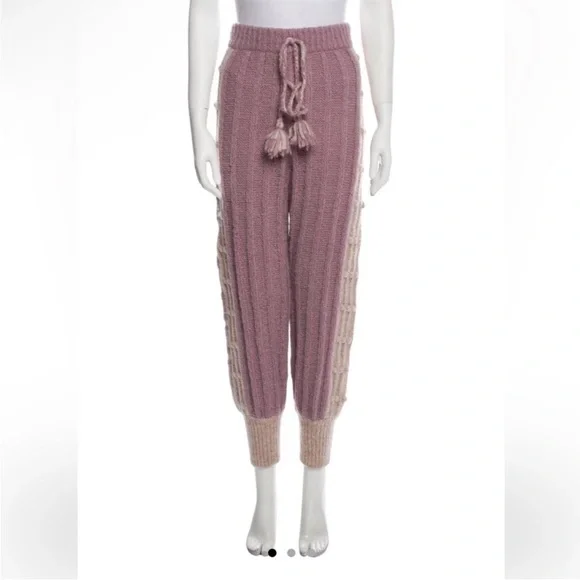 LOVESHACKFANCY Landana Jogger - Muscat Grape - Picture 2 of 5